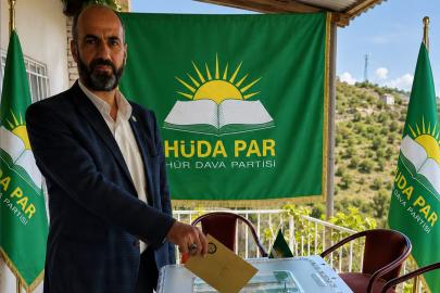 HÜDA PAR Maden İlçe Başkanı Bektaş güven tazeledi