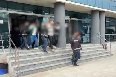 İş insanlarına zorla çek imzalatan suç örgütüne operasyon; 6 tutuklama
