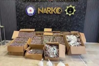 İstanbul'da narkotik operasyonu: 560 bin sentetik ecza hap ele geçirildi