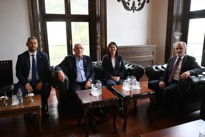 İYİ Parti Genel Başkanı Dervişoğlu, Edirne Belediyesini ziyaret etti
