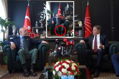 İYİ Parti Grup Başkanvekili Poyraz konuştukça gözler pantolonuna kaydı