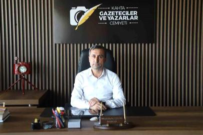 Kahta Gazeteciler ve Yazarlar Cemiyeti Başkanı İşeri'den buruk bayram mesajı
