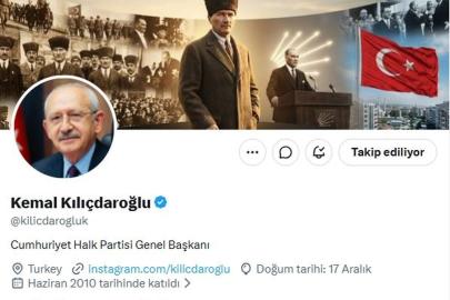 Kılıçdaroğlu, sanal medyadaki unvanını güncelledi