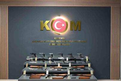 Kırşehir'de kaçak silah operasyonu: 1 gözaltı