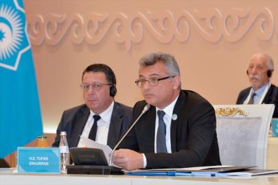 KKTC Cumhurbaşkanı Erhürman, Türk Devletleri Teşkilatı Gayriresmi Zirvesi'nde konuştu Açıklaması
