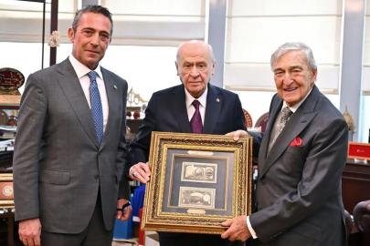 Koç Ailesi'nin Bahçeli'ye verdiği hediyenin sırrı! Değeri dudak uçuklatıyor