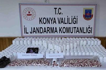Konya’da jandarmadan uyuşturucu operasyonu