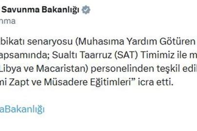 MSB: 'Gemi Zapt ve Müsadere Eğitimleri' icra edildi