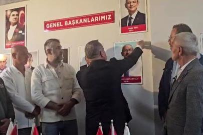 Parti binasından Kılıçdaroğlu'nun fotoğrafı kaldırıldı