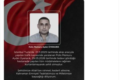 Polis Memuru Aydın Üyenarık Şehit Oldu