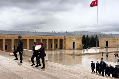 Rusya'nın Ankara Büyükelçisi Vershinin'den Anıtkabir'e ziyaret