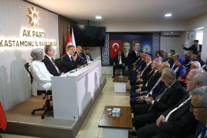 Tarım ve Orman Bakanı Yumaklı, AK Parti Kastamonu İl Başkanlığında konuştu Açıklaması