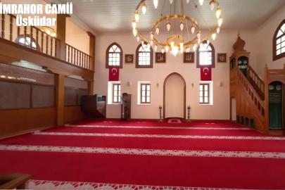 Üsküdar’daki İmrahor Cami restore edilerek yeniden ibadete açıldı