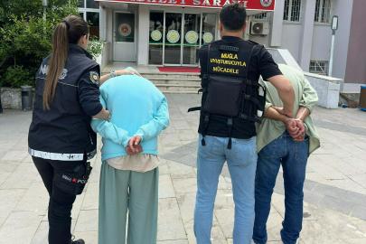 Uyuşturucu operasyonunda yakalanan çift tutuklandı