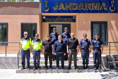 Vali Sözer'den jandarmaya bayram ziyareti