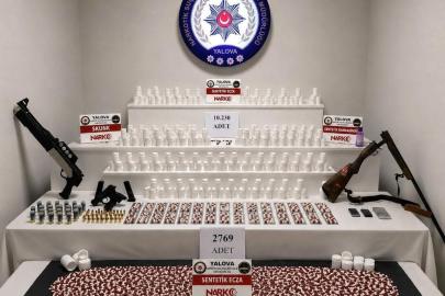 Yalova merkezli 4 ilde uyuşturucu operasyonu: 22 tutuklama