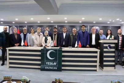 Yeşilay Erzincan genel kurulu yapıldı