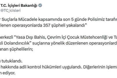 18 ilde siber suçlara yönelik operasyon; 194 tutuklama