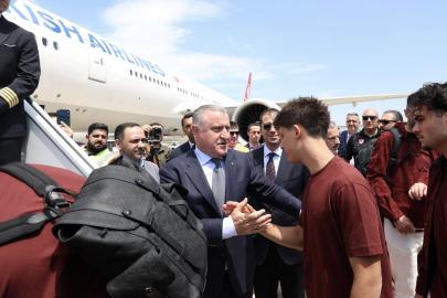 A Milli Futbol Takımı 2026 FIFA Dünya Kupası için ABD'ye uğurlandı