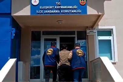 Ağrı'da cinayet zanlısı yabancı uyruklu şahıs yakalandı