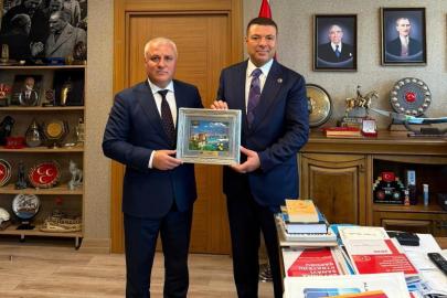 ALTSO Başkanı Eray Erdem'den MHP Genel Başkanı Bahçeli'ye ziyaret