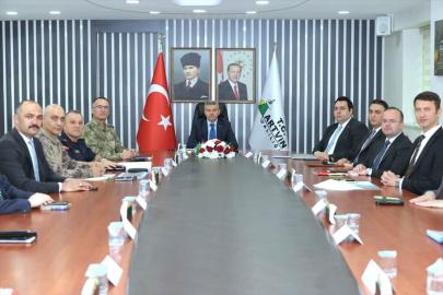 Artvin'de Güvenlik ve Asayiş Koordinasyon Kurulu Toplantısı yapıldı