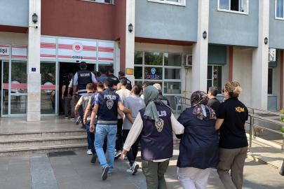 Aydın'da yağma suçuna yönelik operasyonda 7 şüpheli tutuklandı