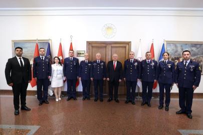 Bakan Güler, Hava Kuvvetleri Komutanı Kadıoğlu'nu kabul etti