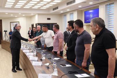 Bakan Işıkhan, Doruk Madencilik işçilerini kabul etti