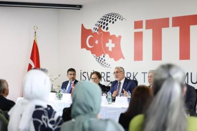 Bakan Işıkhan İsviçre'de Türk Sivil Toplum Kuruluşları ile Buluştu