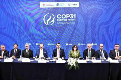 Bakan Kurum: "COP31'e iş dünyamızın mührünü vurmak için kolları sıvıyoruz"