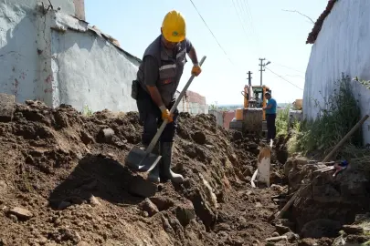 Balıkesir Edremit'te 50 yıllık altyapı yenilendi