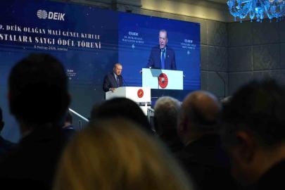 Cumhurbaşkanı Erdoğan'dan yatırımcılara çağrı: "Türkiye'ye gelin ve yerleşin. Sizler de güçlü ve büyük Türkiye'nin büyümesine dahil olun"