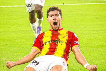 Göztepe'de İbrahim Saba sevinci