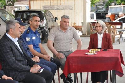 Gümüşhacıköy Kaymakamı Güneş, mahalle sakinleriyle buluştu