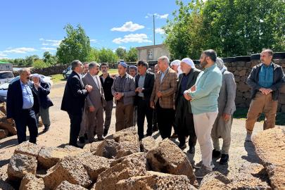 HÜDA PAR Milletvekili Dinç'ten Çınar'da maden tepkisi