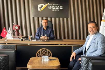 İş dünyası ve basın temsilcileri ile Kâhta'da bir araya geldi