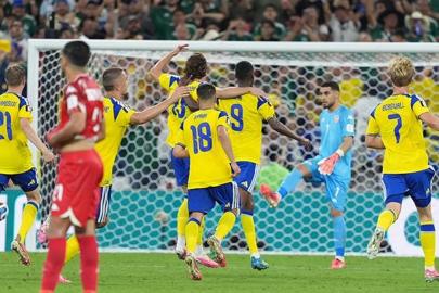 İsveç'ten gövde gösterisi! Tunus direnemedi | İsveç - Tunus maç sonucu: 5-1