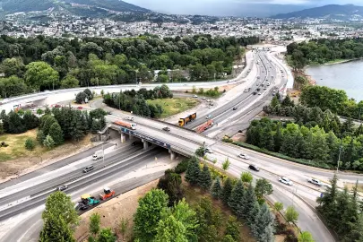 Kocaeli Başiskele'de 9 köprünün montajı bitti