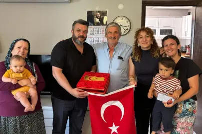 Kocaeli İzmit'te Kıbrıs gazilerine anlamlı ziyaret