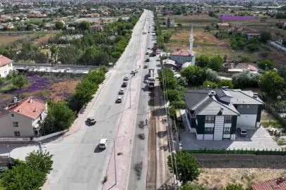 Konya Karatay asfalta hazırlanıyor