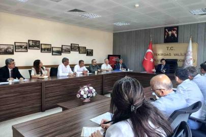 LGS öncesi tekirdağ'da koordinasyon toplantısı