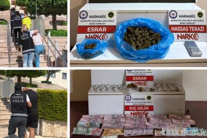 Marmaris'te uyuşturucu operasyonu: 3 kişi tutuklandı