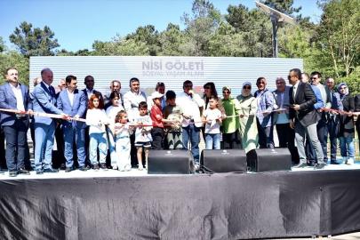 Sinop'ta 150 bin metrekare alana sahip Nisi Göleti Sosyal Yaşam Alanı hizmete açıldı
