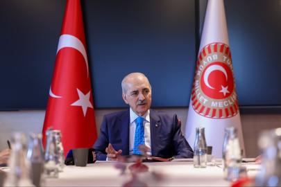 TBMM Başkanı Kurtulmuş, İsveç'te Süryani toplumu temsilcilerini kabul etti