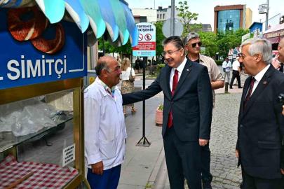 Vali Yılmaz'dan esnafa ziyaret