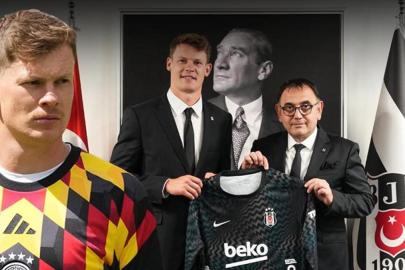 Alexander Nübel resmen Beşiktaş'ta! 3 yıllık imza