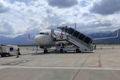 Erzincan Havalimanı 6 ayda 207 bin 884 yolcuya hizmet verdi