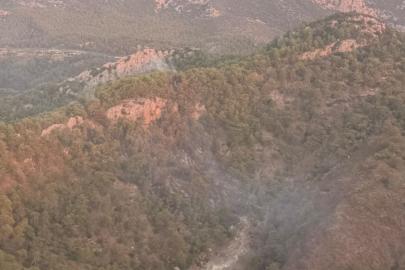 Antalya'daki orman yangını, 14 saat sonra kontrol altına alındı