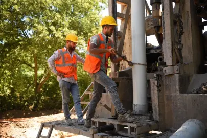Balıkesir’de 20 ilçede 28 bin metrelik sondajla yeni su kaynakları